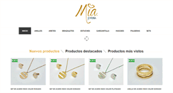 Desktop Screenshot of miajoyeria.com